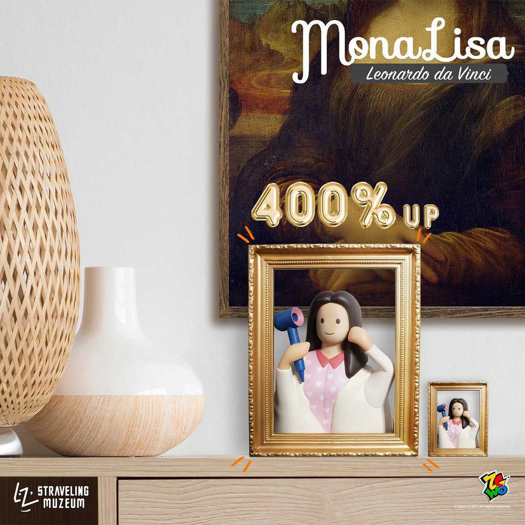 ZCWO Mona Lisa 400% Blow Dry 26cm フィギュア ZC World Figure Mona Lisa 400% - GID – Urban Attitude