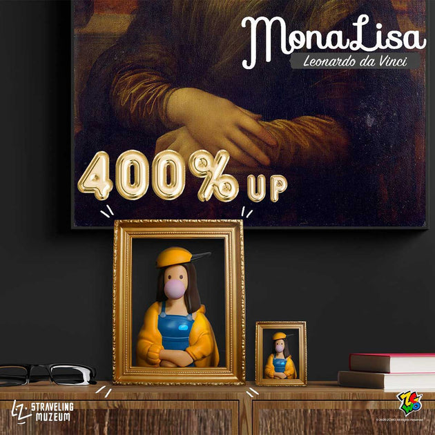 ZCWO Mona Lisa 400% Bubblegum 26cm フィギュア ZC World Figure Mona Lisa 400% - Bubblegum – Urban Attitude