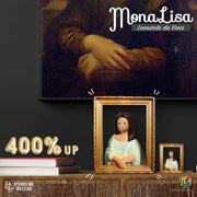 ZC World Figure Mona Lisa 400% - GID Poster Urban Attitude